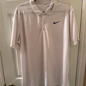 Malbon Golf Nike White Polo Shirt (L)